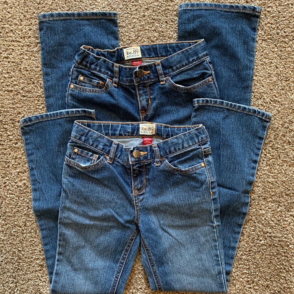 Children’s Place Girls Bootcut Jeans Size 8
